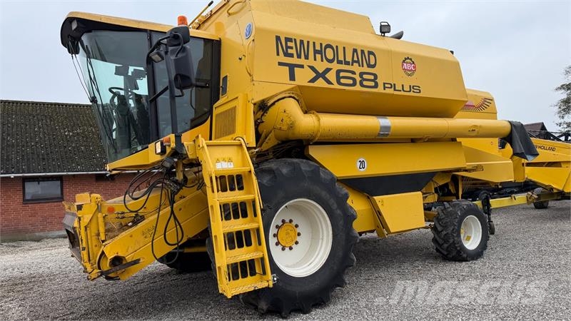 New Holland TX 68 PLUS MED 20 FODS SKÆREBORD! حصادات