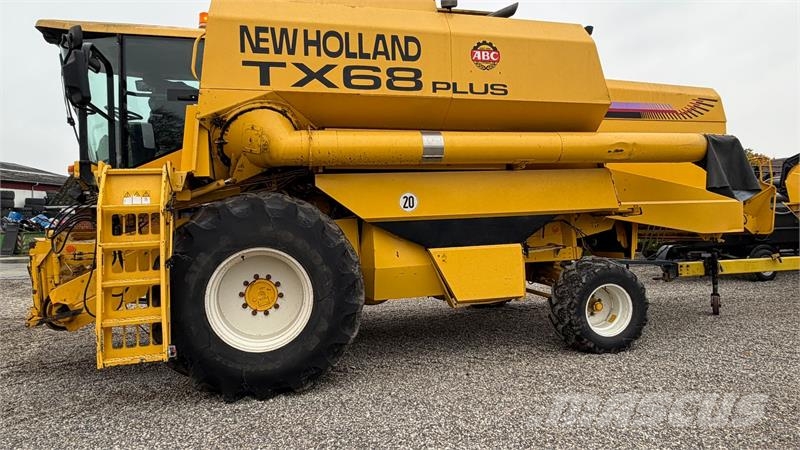 New Holland TX 68 PLUS MED 20 FODS SKÆREBORD! حصادات