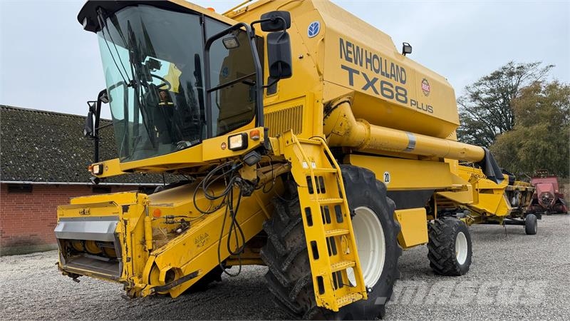 New Holland TX 68 PLUS MED 20 FODS SKÆREBORD! حصادات