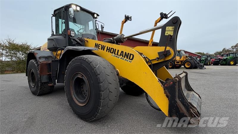 New Holland W190D LONG REACH MED KUN 5600 TIMER! Pale gommate