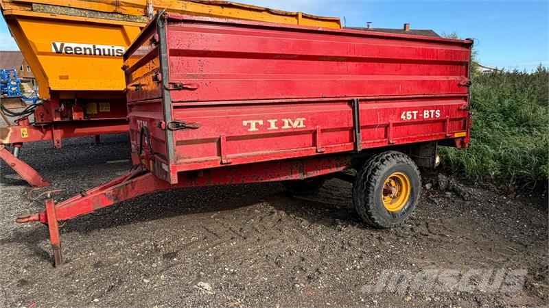 Tim 4,5T - BTS MED JERNSIDER! Kippanhänger