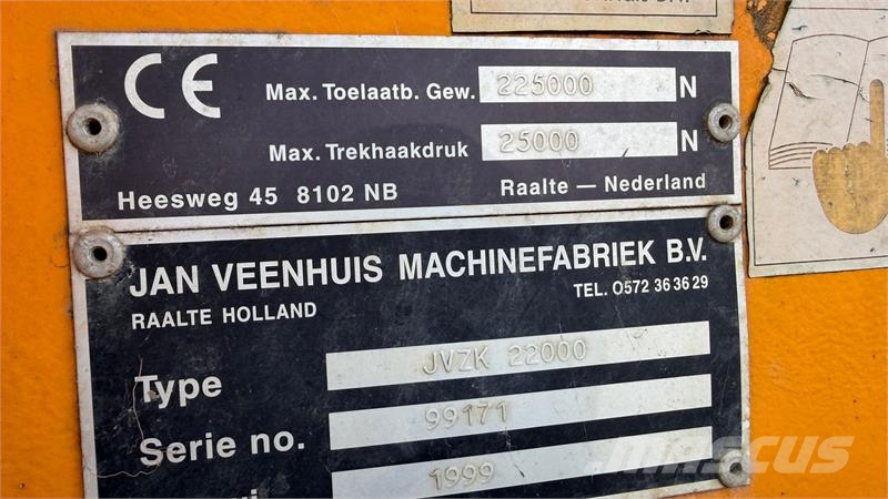 Veenhuis JVCK 22000 معدات العناية بالأرض - غير ذلك