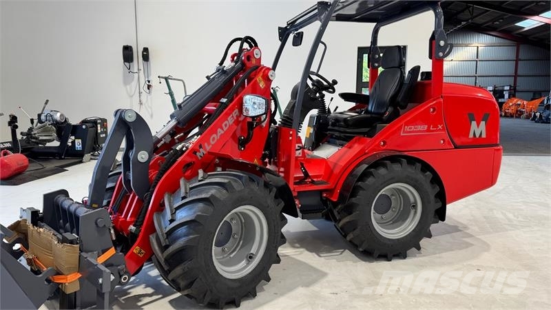 VM Loader 1038 LX FABRIKSNY MED SKOVL OG PALLEGAFLER! Mini yükleyiciler