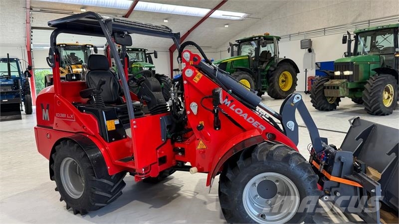 VM Loader 1038 LX FABRIKSNY MED SKOVL OG PALLEGAFLER! Mini yükleyiciler