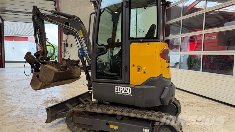 Volvo ECR25D MED ENGCON ROTOTILT OG 3 SKOVLE! Mini rýpadlá < 7t
