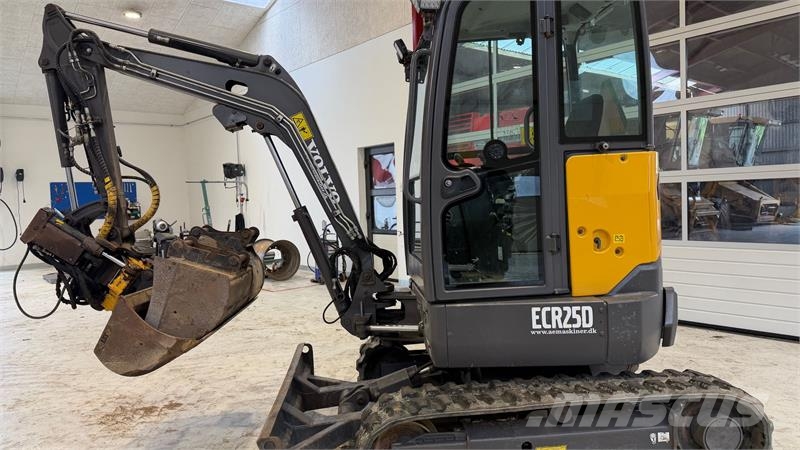 Volvo ECR25D MED ENGCON ROTOTILT OG 3 SKOVLE! Mini rýpadlá < 7t