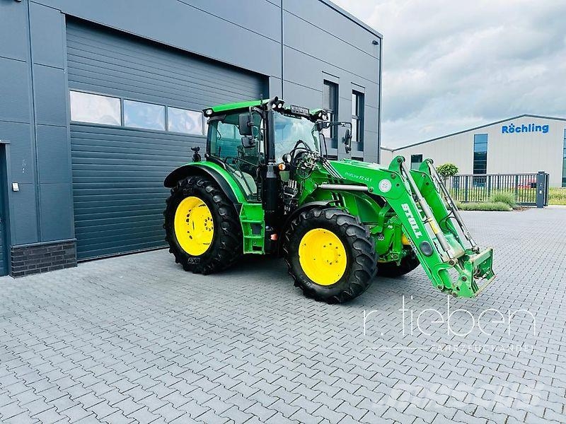 John Deere 6120R AP AutoPowr ( 6110R / 6130R ) mit FH, FZW &  Traktorid
