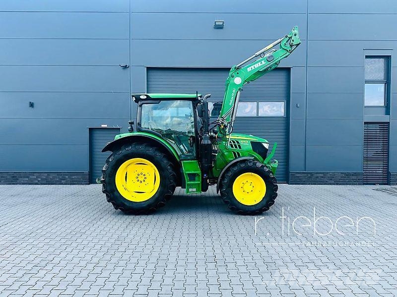 John Deere 6120R AP AutoPowr ( 6110R / 6130R ) mit FH, FZW &  Traktorid