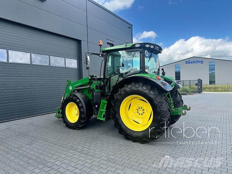 John Deere 6120R AP AutoPowr ( 6110R / 6130R ) mit FH, FZW &  Traktorid