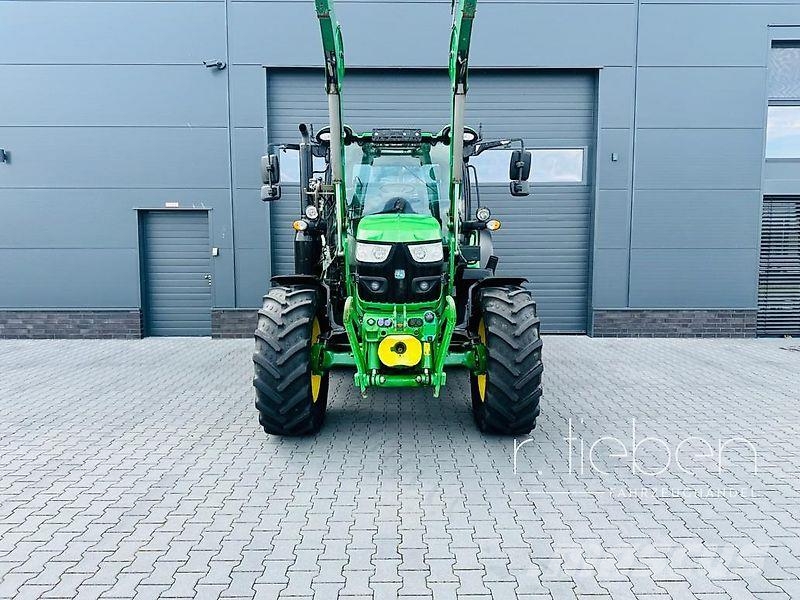 John Deere 6120R AP AutoPowr ( 6110R / 6130R ) mit FH, FZW &  Traktorid