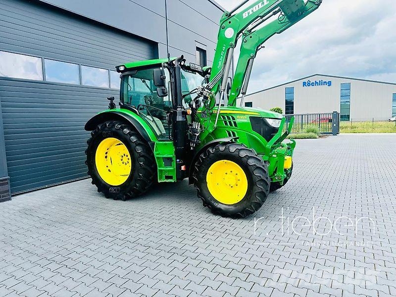 John Deere 6120R AP AutoPowr ( 6110R / 6130R ) mit FH, FZW &  Traktorid