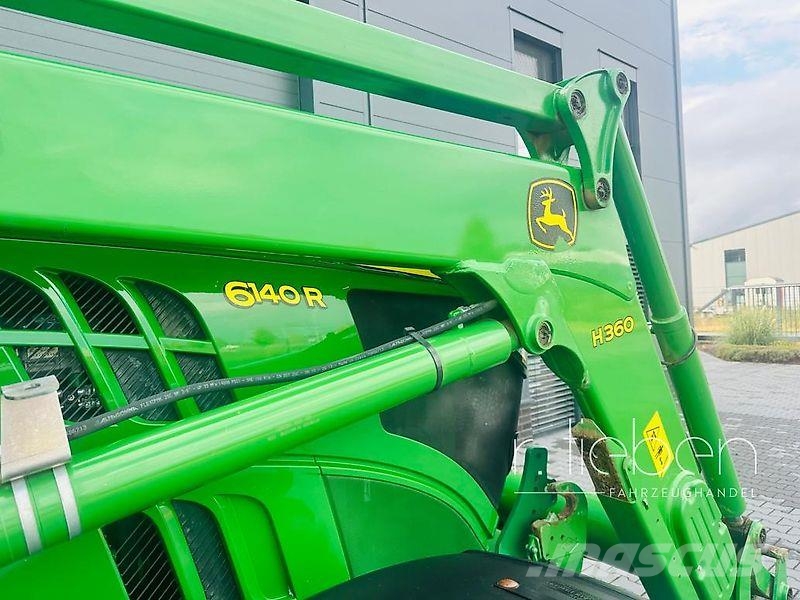 John Deere 6140R ( 6150R ) AP AutoPowr - FH & Frontlader - Tractores