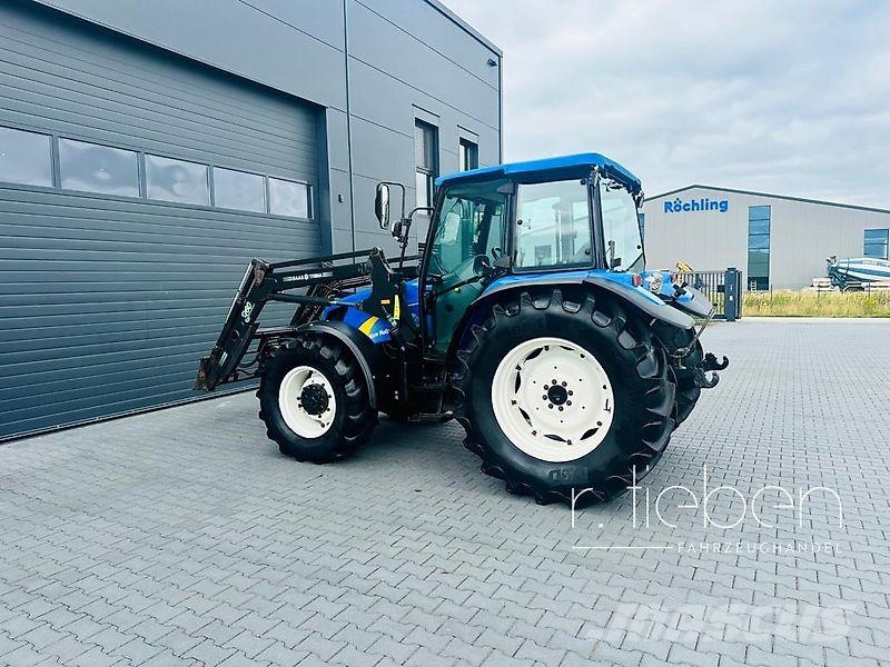 New Holland TL100A ( T5050 - TL90A ) mit Frontlader Traktory