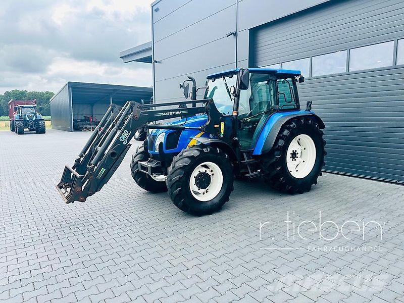 New Holland TL100A ( T5050 - TL90A ) mit Frontlader Traktory