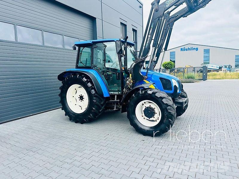 New Holland TL100A ( T5050 - TL90A ) mit Frontlader Traktory