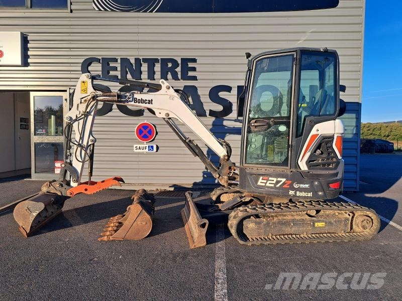 Bobcat E27Z E3V حفارات صغيرة أقل من 7 طن (حفارات صغيرة)