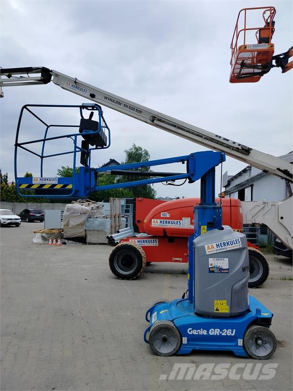 Genie GR 26J Plataformas con jaula de elevación