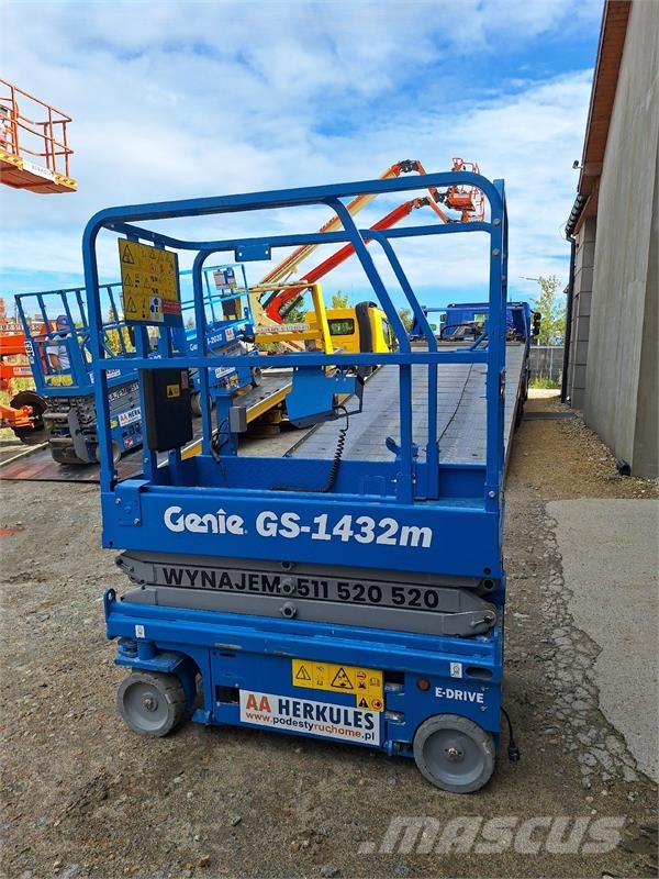 Genie GS 1432 micro E-Drive Škarjaste dvižne ploščadi