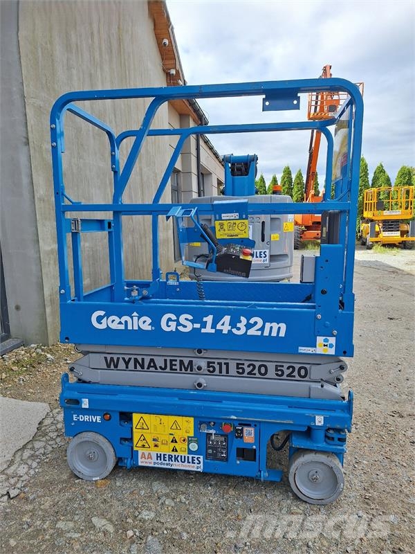 Genie GS 1432 micro E-Drive Škarjaste dvižne ploščadi