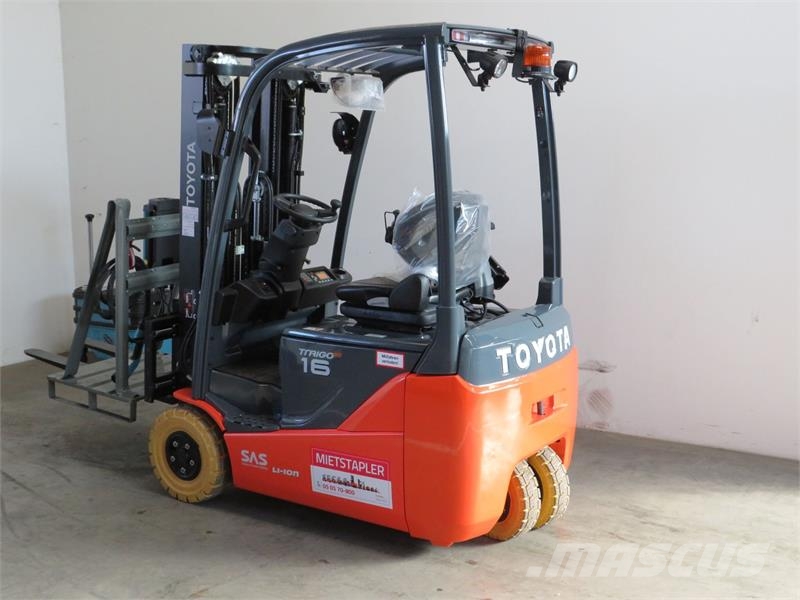 Toyota 8FBEK16T Elektriniai šakiniai krautuvai