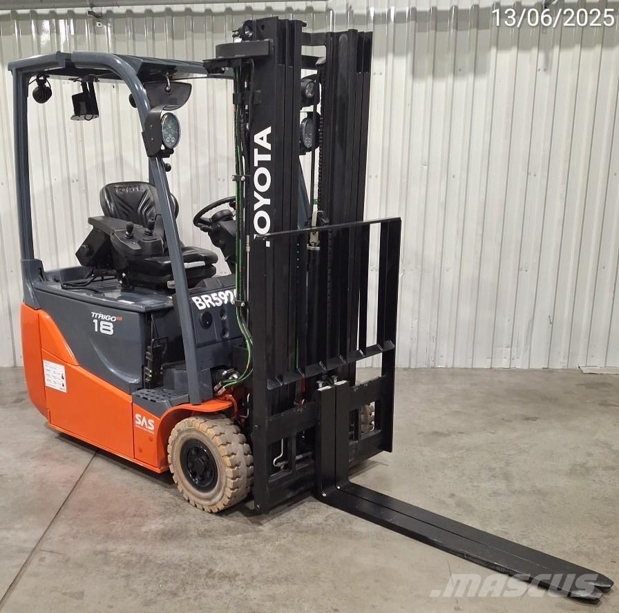 Toyota 8FBE18T Electric forklifts