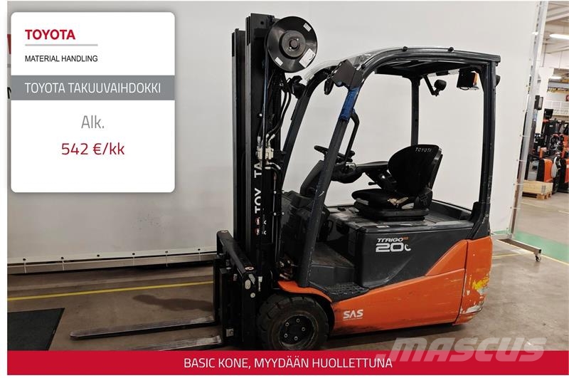 Toyota 8FBE20T Elektro Stapler