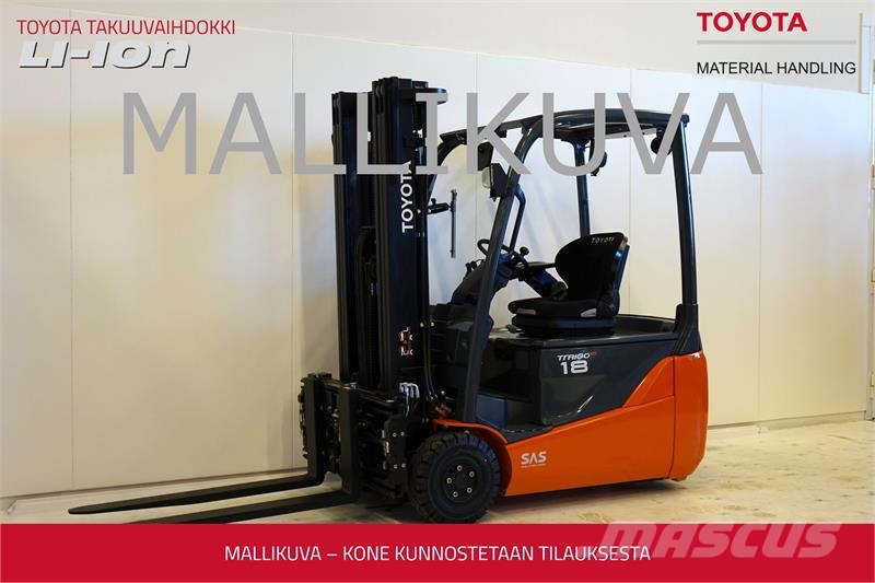 Toyota 8FBEK18T Elektriske trucker