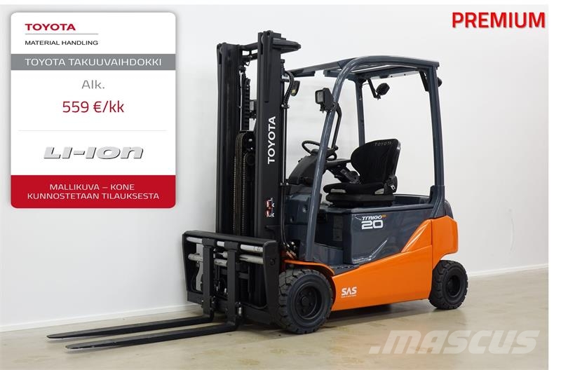 Toyota 8FBM20T Electric forklifts