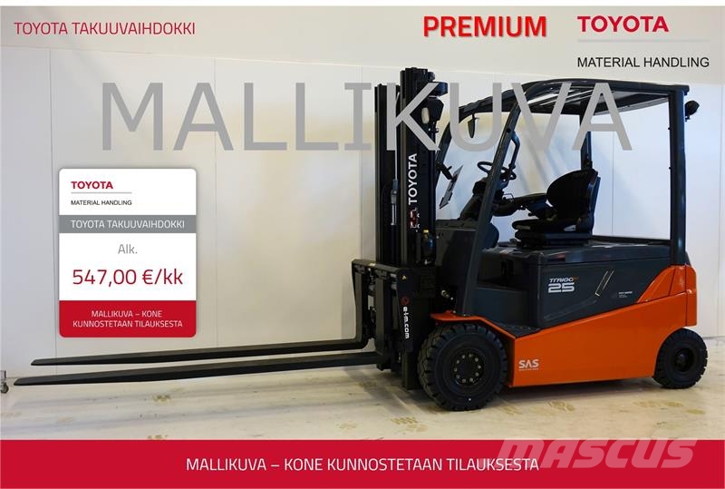 Toyota 8FBMT25 Electric forklifts