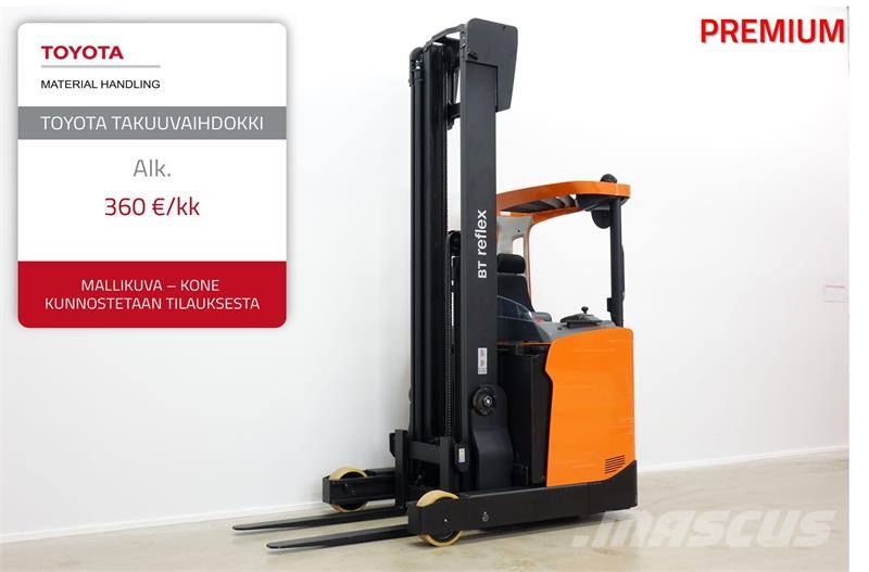 Toyota RRE140HE Reach truck - depo içi istif araçları