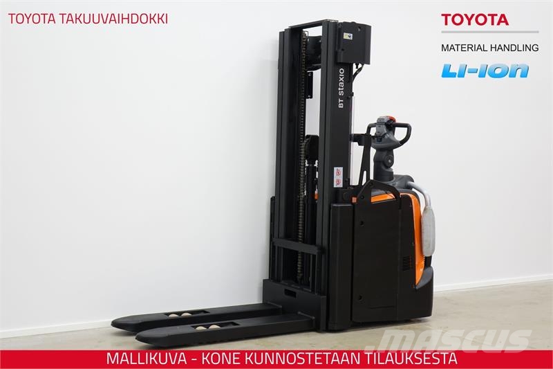 Toyota SPE160L Παλετοφόρα πεζού χειριστή με ιστό