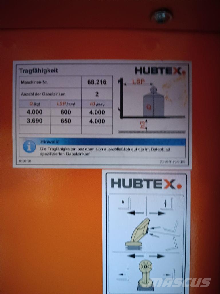 Hubtex MQ40 Sonstige Flurförderzeuge