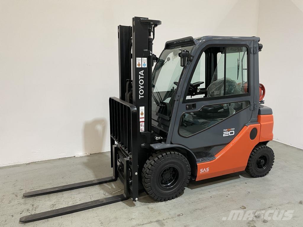 Toyota 02-8FGF20 *sofort verfügbar* LPG heftrucks