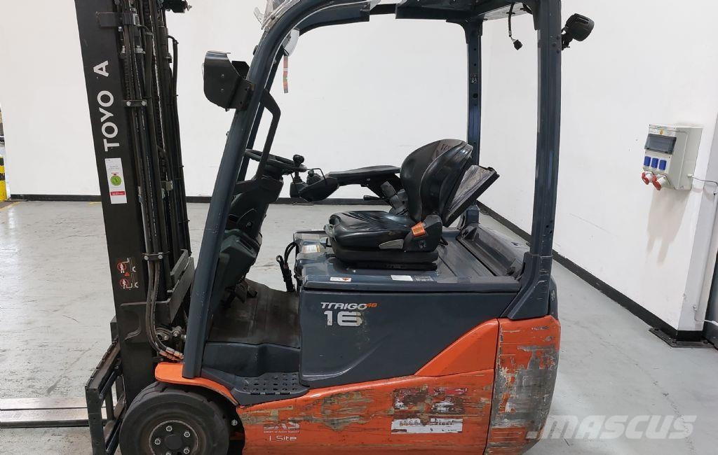 Toyota 8FBE16T شاحنات ذات رافعات شوكية تعمل بالكهرباء