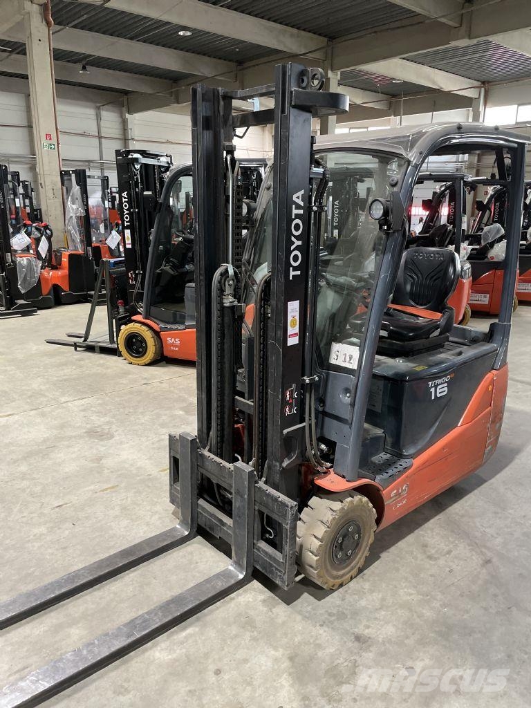 Toyota 8FBE16T Electric forklifts