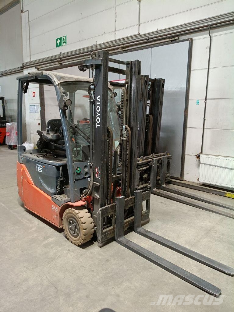 Toyota 8FBE16T Electric forklifts