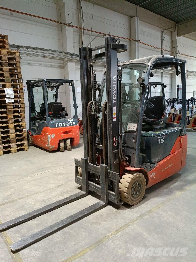 Toyota 8FBE16T Electric forklifts
