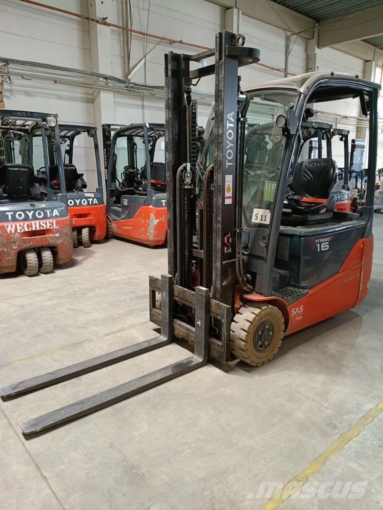 Toyota 8FBE16T Electric forklifts