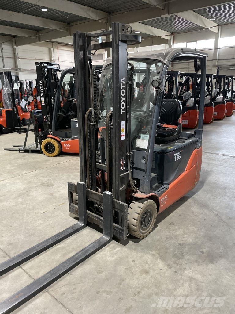 Toyota 8FBE16T Electric forklifts