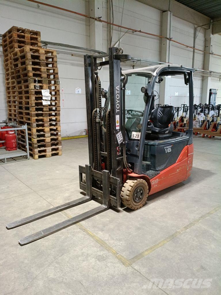 Toyota 8FBE16T Electric forklifts