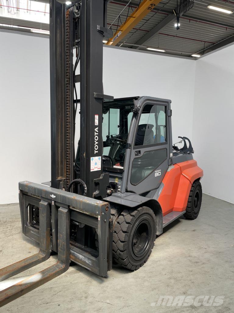Toyota 8FG80F LPG forklifts