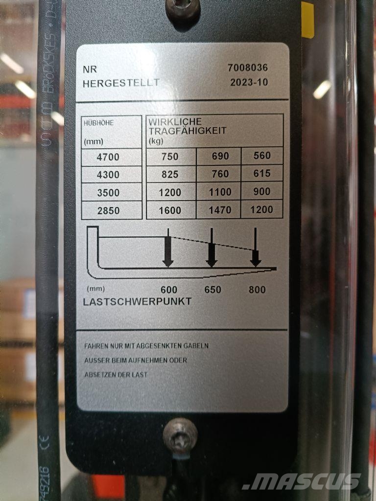 Toyota SAE160 포크리프트