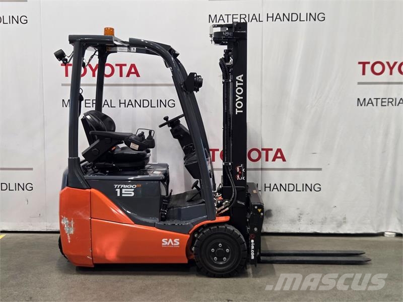 Toyota 8FBE15T Elektriske trucker