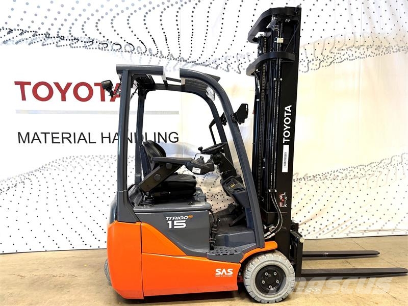 Toyota 8FBE15T Elektriskie autoiekrāvēji