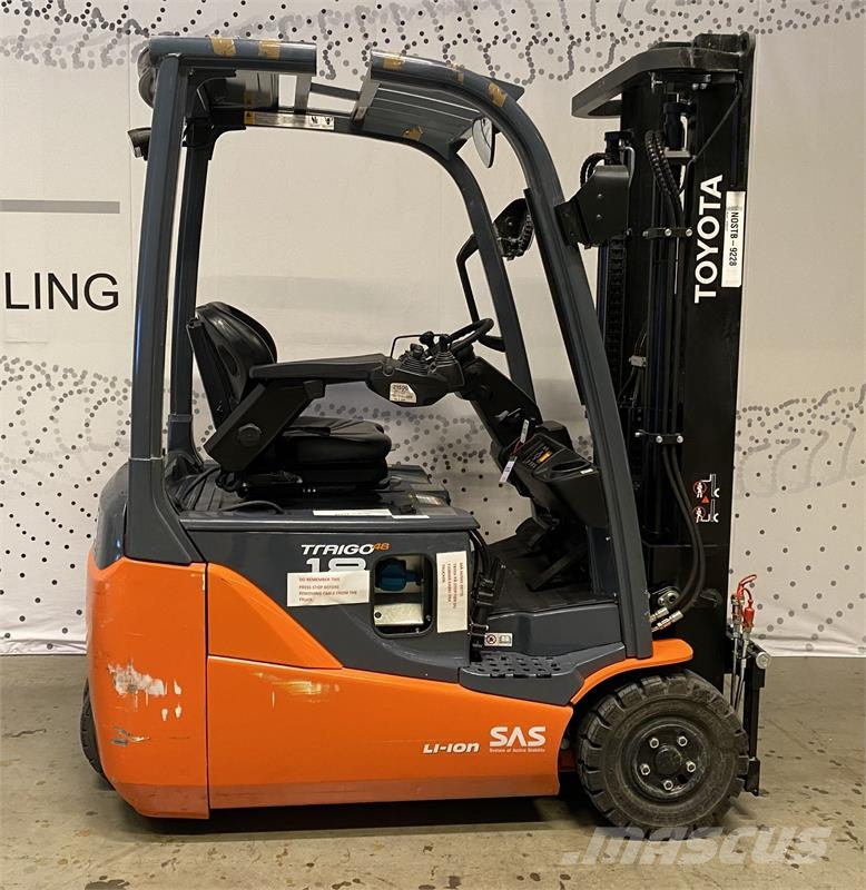 Toyota 8FBEK18T Elektro Stapler