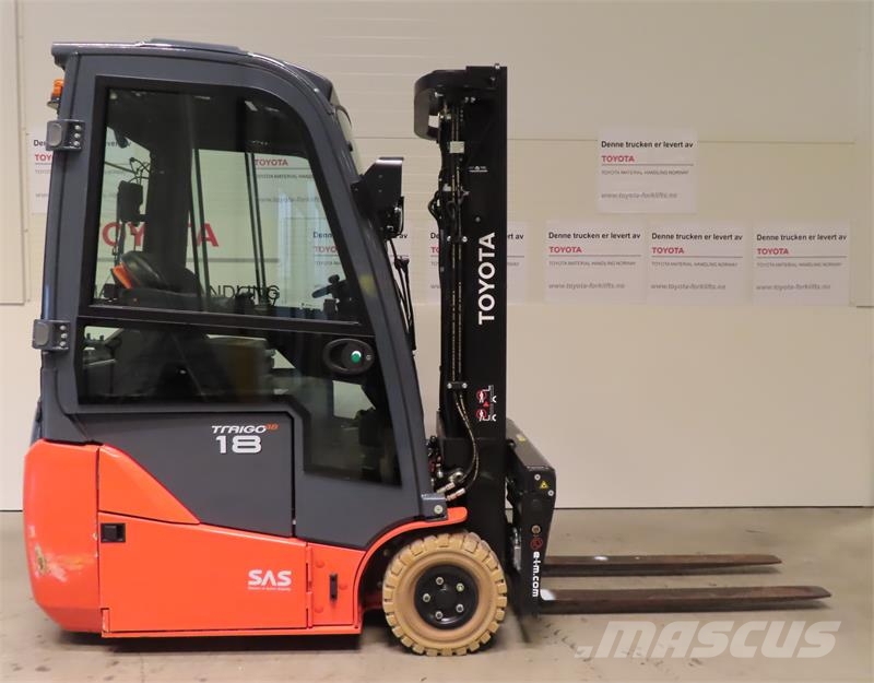 Toyota 8FBEK18T Electric forklifts