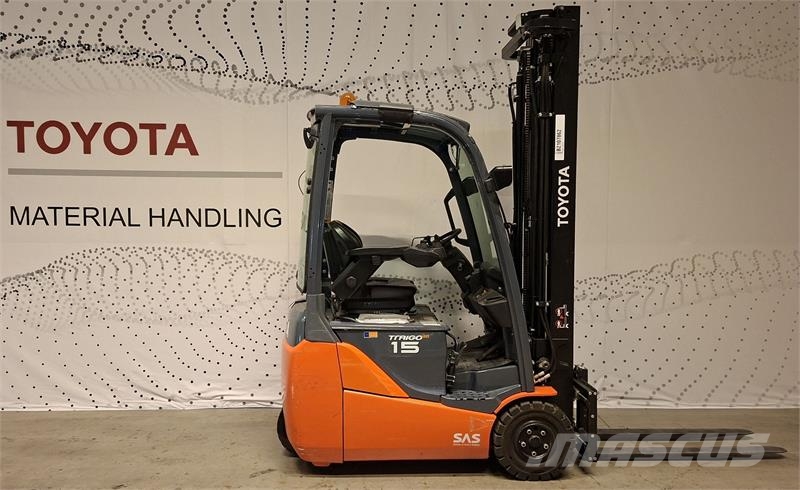 Toyota 8FBET15 Elektriske trucker