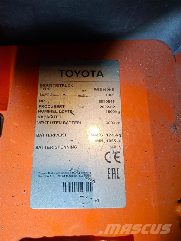 Toyota RRE160HE Lielaugstuma pārvadātājs
