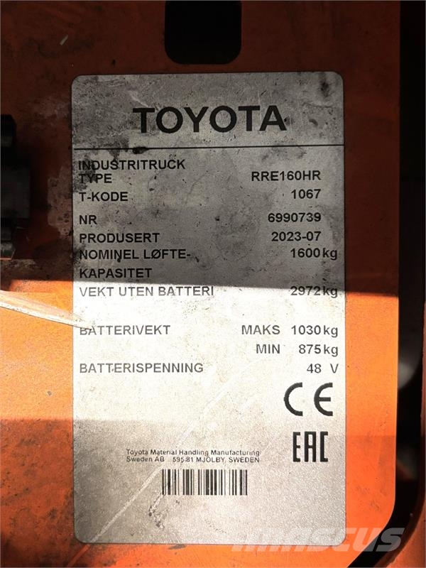 Toyota RRE160HR Lielaugstuma pārvadātājs