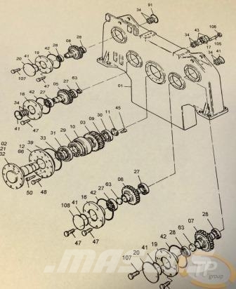 Demag 60471340 Pumpenverteilergetriebe Інше обладнання